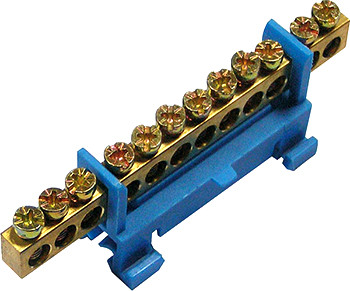 Нулевая шина E.Next e.bs.stand.1.12 12 отверстий (s025002)