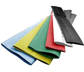 Синяя термоусадочная трубка E.Next s024068 16,0/8,0мм (1м) - фото №1