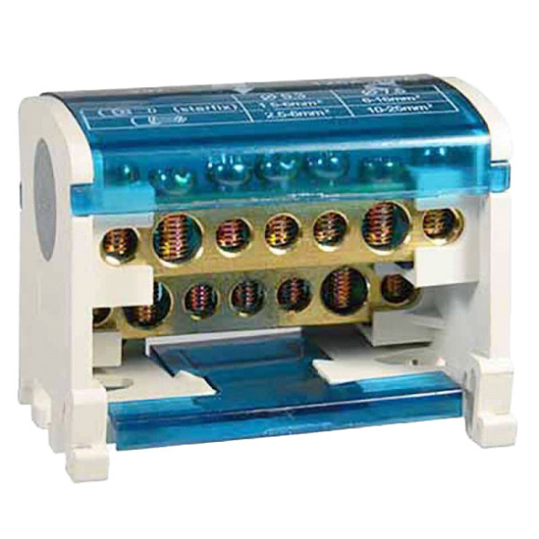 Нулевая изолированная шина Chint HC-016/215 125А в корпусе (10110)