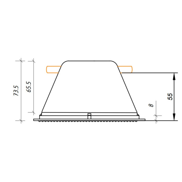 Держатель Leo Lightman Pyramida Pe/Pp без бетона (336029) - фото №6