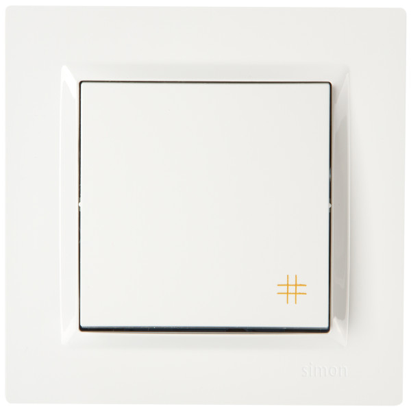 Вимикач перехресний Simon 10 білий - фото №2