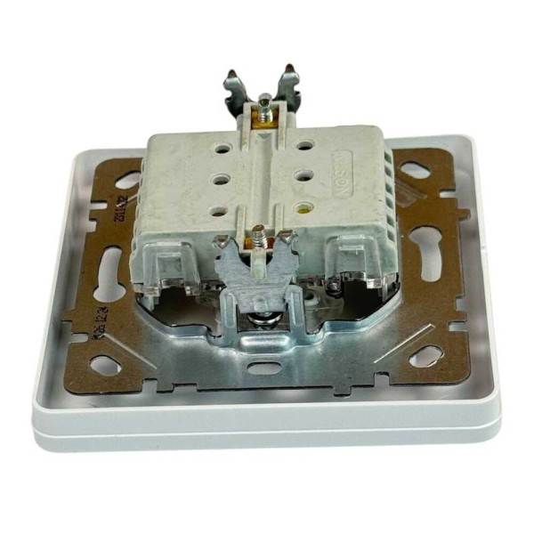 Вимикач Nilson Selene білий кнопка "ДЗВІНОК" ( 23111012 ) - фото №2