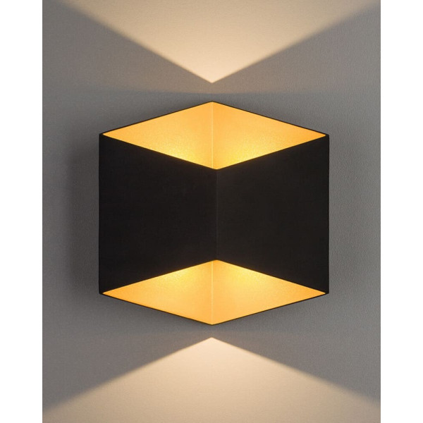 Светильник уличный Nowodvorski 38141 Triangles LED 2x5W 3000K 750Lm IP54 Bl - фото №3