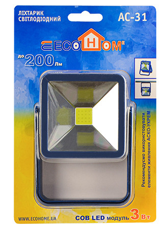 Світлодіодний ліхтарик Ecohome AC-31 (ECO018001002) - фото №3