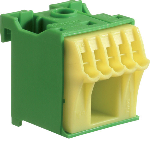 Блок Hager KN06E PE-клемма 1x16мм2+5x4мм2
