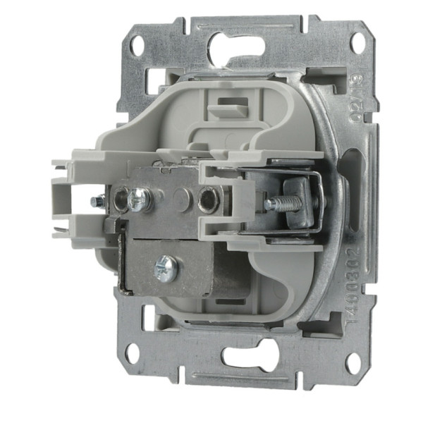 Розетка TV оконечная без рамки алюминий Asfora, EPH3200161 - фото №3