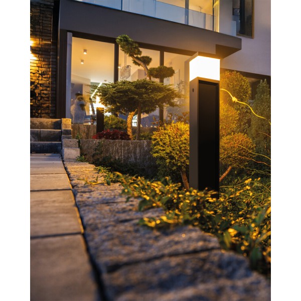 Вуличний світильник Kanlux 38769 Dasten G9 1x11W IP44 чорний (тип розетки F) - фото №3