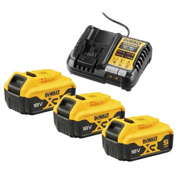 Зарядное устройство DeWALT DCB1104P3 4А 10,8В/12В 18В/54В