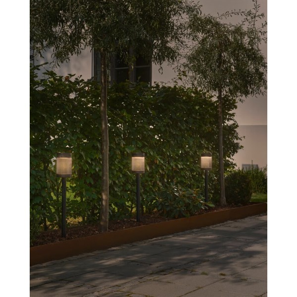 Вуличний світильник на сонячній батареї Nordlux 2518228003 Coupar LED 1x3.2W 3000K 150Lm IP44 чорний - фото №2