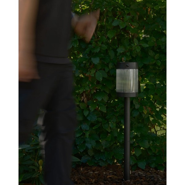 Вуличний світильник на сонячній батареї Nordlux 2518228003 Coupar LED 1x3.2W 3000K 150Lm IP44 чорний - фото №3