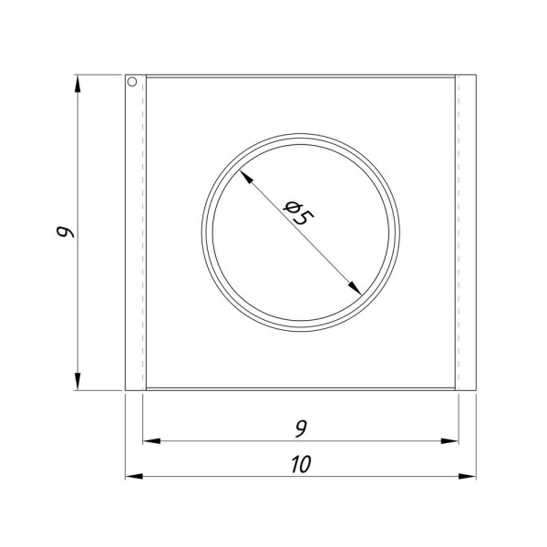 Точечный светильник для потолка Грильято Imperium Light 720110.68.68 Griliato GU10/GU5.3 1x50W IP20 Графитовый - фото №3