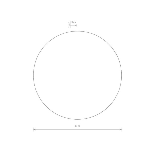 Світильник Nowodvorski 37640 Ring LED 1x12W 3000K 640Lm IP20 Wh - фото №2
