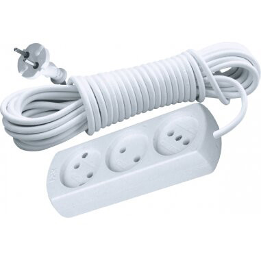 Подовжувач Sokol на 3 гнізда 5м (7.5.1.92848)