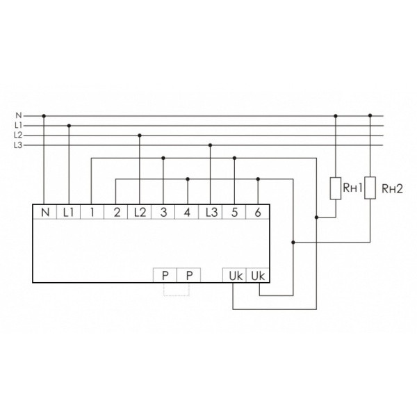 Автоматичний перемикач фаз F&F PF-452 3х400В+N 16А - фото №11
