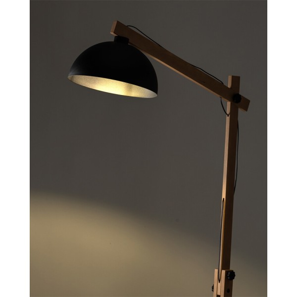 Торшер TK Lighting 5582 Oslo E27 1x15W IP20 черный - фото №1