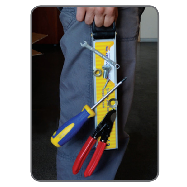 Магнітний тримач для інструменту (переносний) 7043, 30 см - фото №3