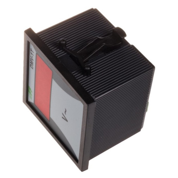 Однофазний щитовий вольтметр F&F DMV-1T 100-265В AC - фото №1