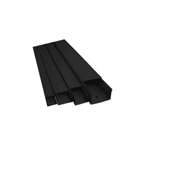 Короб пластиковий СКІМ 40x40x2000 чорний ( С2310130 )