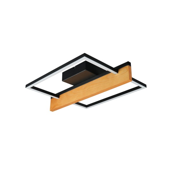 Люстра Goldlux 334305 Larysa LED 1x11.5W 4000K 1600Lm IP20 черная - фото №2