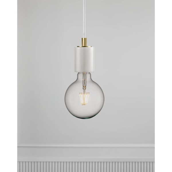 Подвесной светильник, люстра Nordlux 45883001 Siv E27 1x60W IP20 белый - фото №3