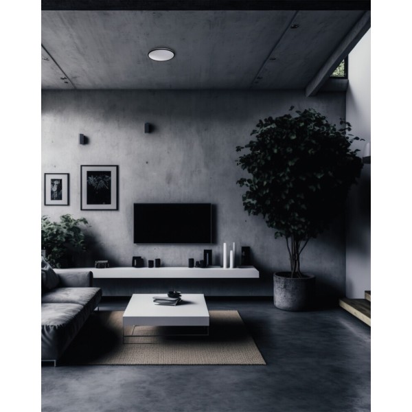 Потолочный светильник с пультом Kanlux 37329 Arvos LED 1x37W 3000K-6500K 2680Lm IP20 черный - фото №1