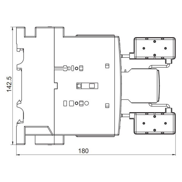 Контактор ETI 004643825 CEM CK 70.01N (70 кВАр 400-440V) - фото №3
