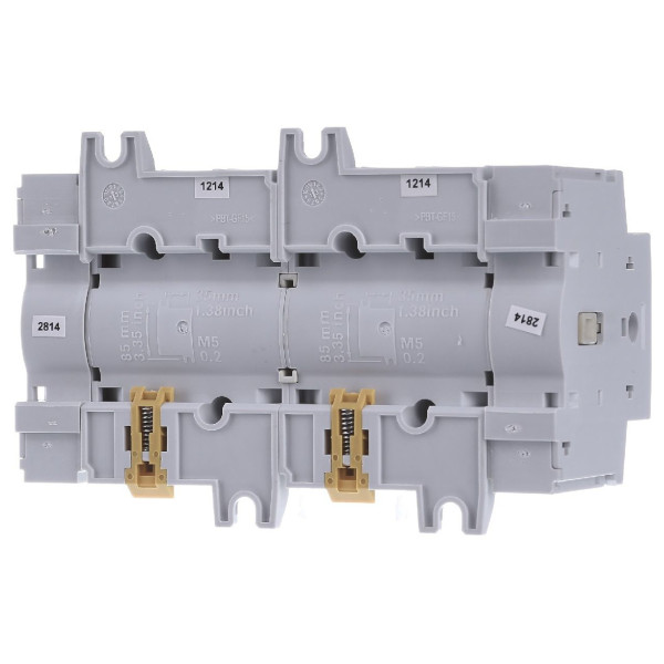 Перемикач Hager HIM406 I-0-II 63А 400/690В 4P 8м - фото №3