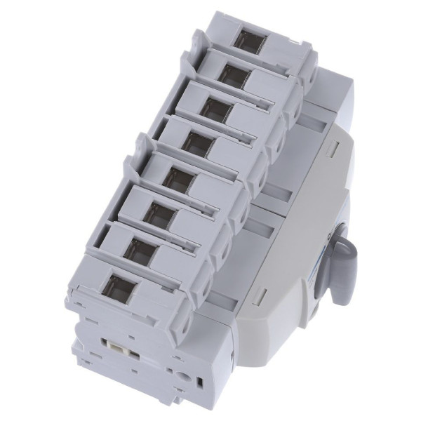 Перемикач Hager HIM406 I-0-II 63А 400/690В 4P 8м - фото №5