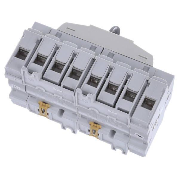 Перемикач Hager HIM406 I-0-II 63А 400/690В 4P 8м - фото №7