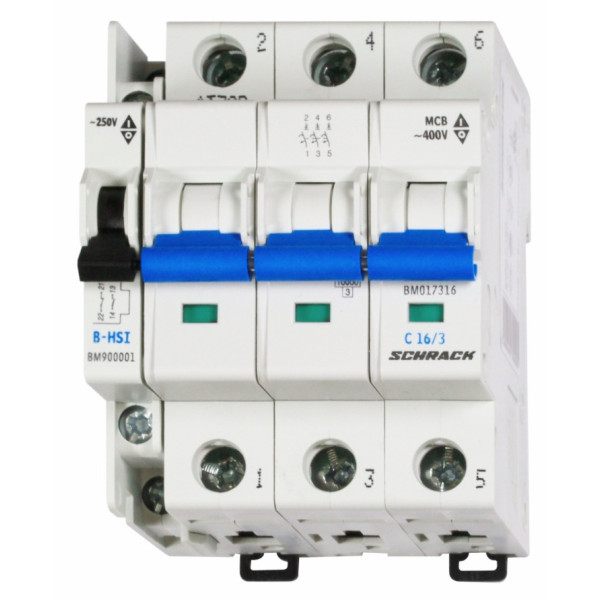 Додатковий контакт Schrack BM900001 1НО+1НЗ для BM/BO/BE - фото №2