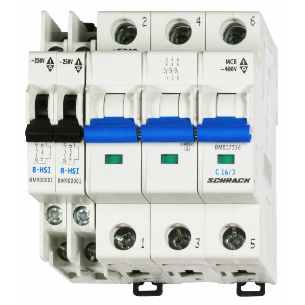 Додатковий контакт Schrack BM900001 1НО+1НЗ для BM/BO/BE - фото №3