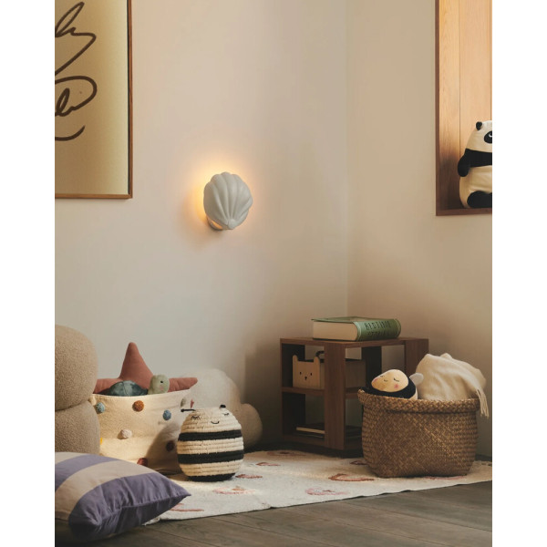 Бра, настенный светильник Nordlux 2312901001 Konchi E14 1x25W IP20 белый - фото №1