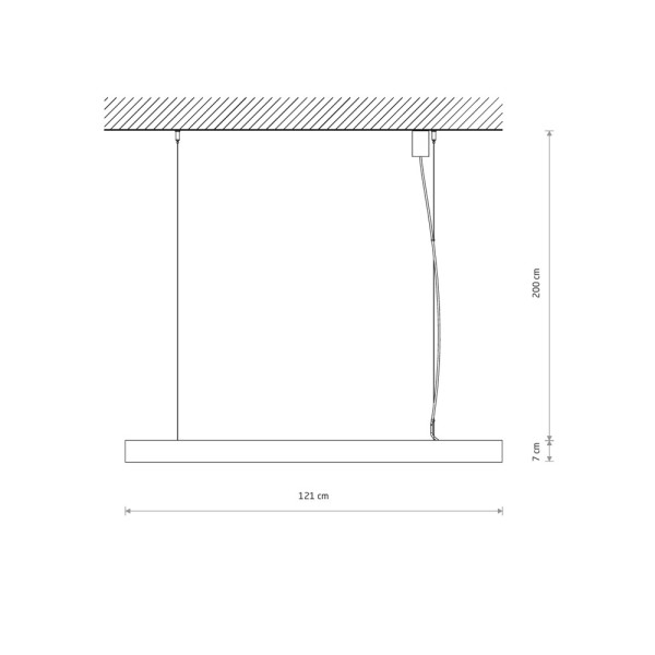Потолочный светильник Nowodvorski 10210 CL Office Pro LED 1x31W 4000К 3610Lm IP20 черный - фото №2