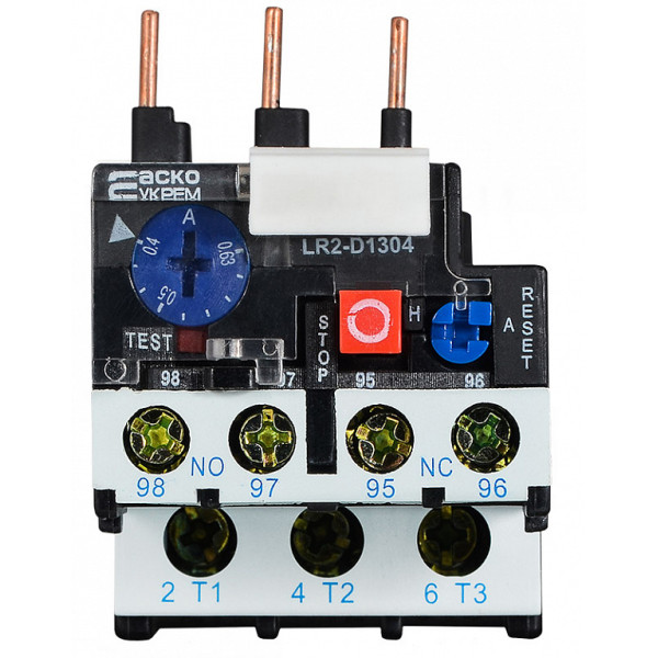 Тепловое реле Аско-Укрем PT 1304 0,4-0,63А LR2-D1304 (A0040060004) - фото №2