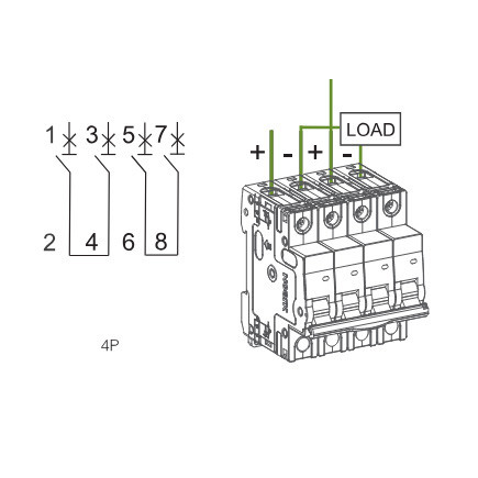 Автоматический выключатель NOARK Ex9BN 3PN C32 32А 6кА C 3P+N (100161) - фото №3
