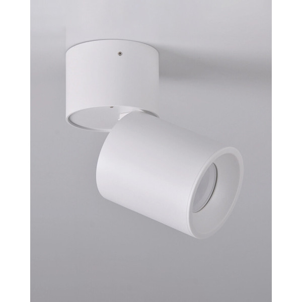 Светильник поворотный, спот Goldlux 314062 Astra GU10 1x10W IP20 белый - фото №1