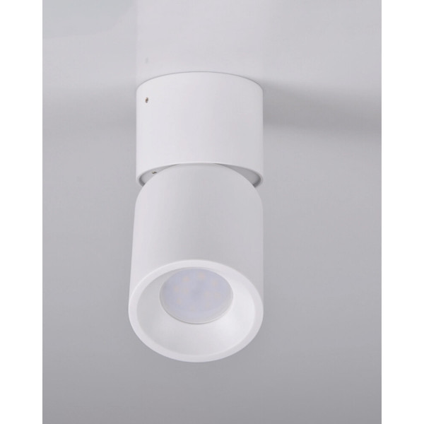 Светильник поворотный, спот Goldlux 314062 Astra GU10 1x10W IP20 белый - фото №4