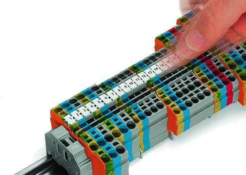 Чотирипровідна клема заземлення Wago 2000-1407 (жовто-зелена) - фото №2