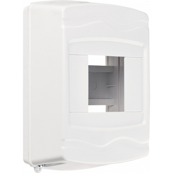 Навесной пластиковый корпус Аско-Укрем UBox 4 модули без дверцы