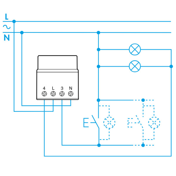 Электронное импульсное реле Finder 1NO 10A 230В AC (139182300000) - фото №1