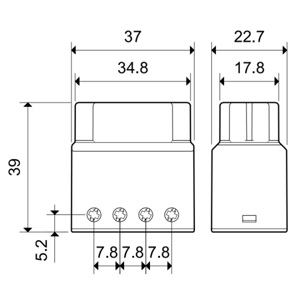 Электронное импульсное реле Finder 1NO 10A 230В AC (139182300000) - фото №5