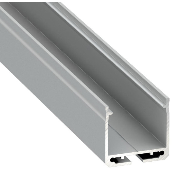 Профиль для светодиодной ленты Lumines DILEDA серебро