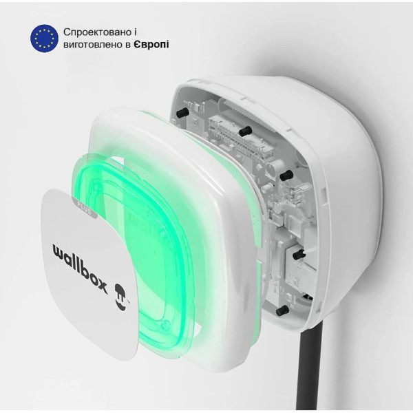 Зарядна станція Wallbox Pulsar Plus 11кВт Type 2 кабель 5м біла (PLP1-0-2-3-9-001) - фото №4