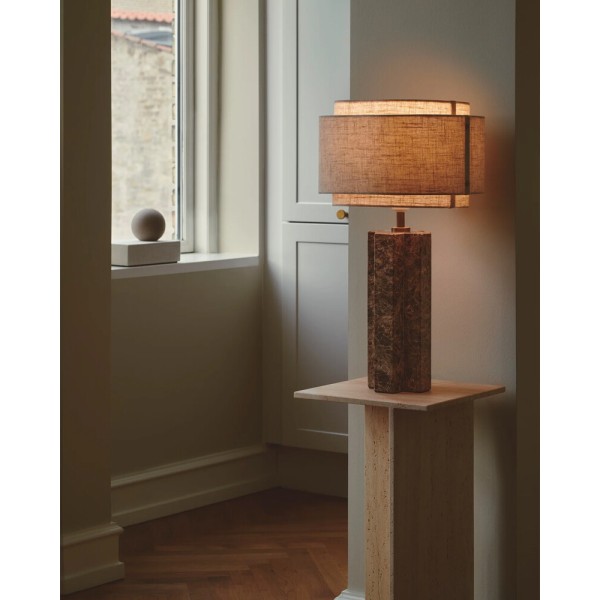 Настольная лампа Nordlux 2320445018 Takai E27 1x25W IP20 бежевая - фото №4