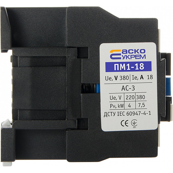 Контактор Аско-Укрем ПМ 1-18-10 C7 36В LC1-D1810 (A0040010102) - фото №4