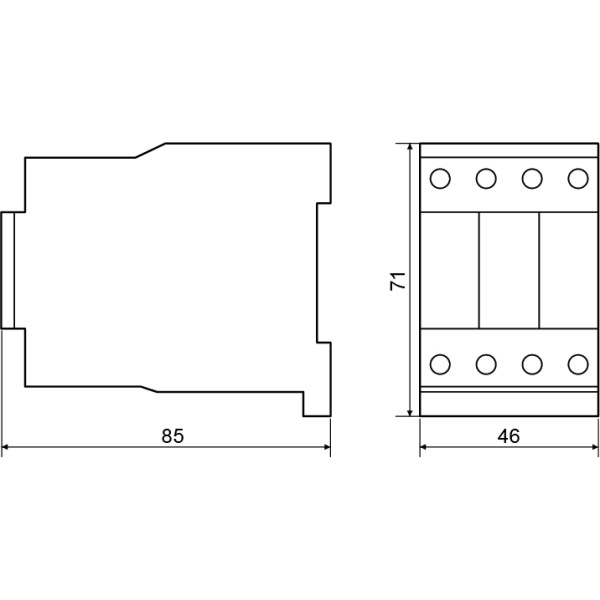 Контактор Аско-Укрем ПМ 1-18-10 C7 36В LC1-D1810 (A0040010102) - фото №5