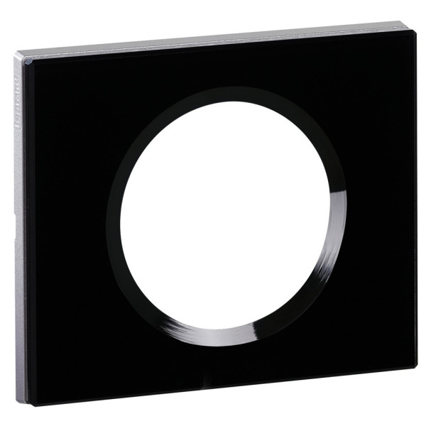 Однопостова рамка Legrand Celiane (069301) (смальта графіт)