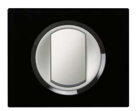 Однопостова рамка Legrand Celiane (069301) (смальта графіт) - фото №2