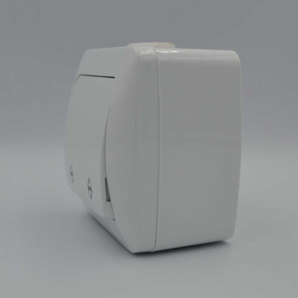 Выключатель ALSU белый 2-кл проходной ( 504-010200-211 ) - фото №2