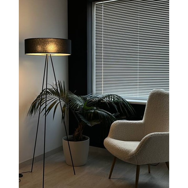 Торшер Nowodvorski 7988 Cadilac III E27 3x25W IP20 чорний - фото №2